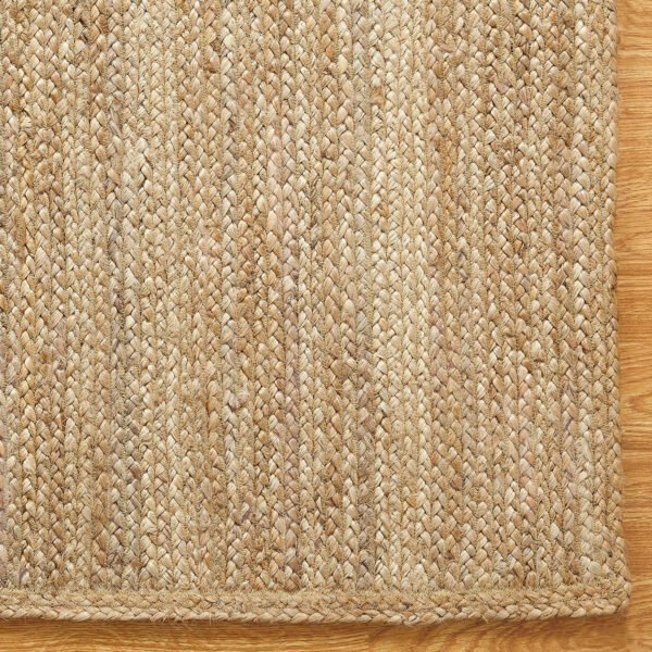 Hand braided Natural JUTE RUG  4 x 8,2 (or 9ft) - Image 4