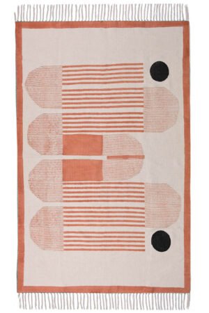 Modern Abstract 4x6 Cotton Area Rug - Stunning&Ultra-Stylish