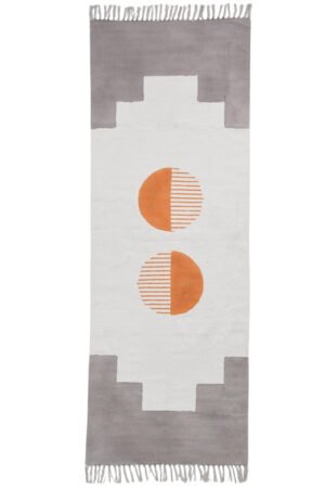 Stunning Runner Rug – Hand Block Printed Elegance
