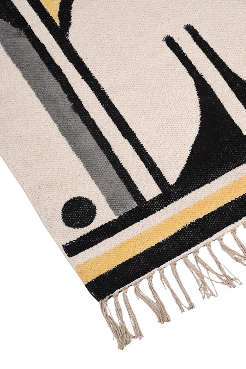 Premium Hand Block Printed Runner Rug - Image 5